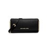 MICHAEL Michael Kors Jet Set Travel Saffiano Leather Chain Wallet Black