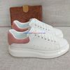 Alexander Mcqueen Oversized Sneakers With Suede Heel Pink