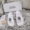 Alexander Mcqueen Rubber Pool Slides White