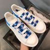 Alexander Mcqueen Oversized Sneakers with Gradient Laces Blue