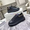 Alexander Mcqueen Oversized Sneakers with Crystal-Embellished Black/Gold