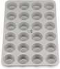 Backefix FLEXI Mini Muffinform Silikon klein mit 24 Mulden je 4,5x3,5cm und 3cm hoch