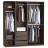 Шкаф для гардеробной Дели 21 ПАКС Икеа (IKEA)