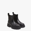 Black Leather Chelsea Boots New