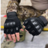 Тактические перчатки без пальцев для игр