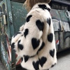 faux fur winter coat