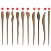 Шпильки для волос из дерева