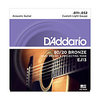 Струны D'Addario Custom Light Set EJ13 80/20 Bronze для акустической гитары