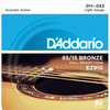 Струны D'Addario EZ910 для акустической гитары