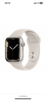 Apple Watch Series 7, 41 мм корпус из алюминия цвета «сияющая звезда»