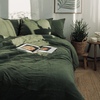 зелёное постельное белье