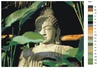 Картина по номерам "Будда в листьях"