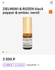 Zielinski&rosen black pepper&amber, neroli