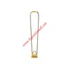 Balenciaga Bag Necklace In Gold