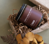 cassis and cedarwood candle