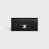 Celine Large Bi-Fold Wallet in Shiny Calfskin Black
