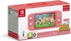 "Nintendo switch" с игрой " animal crossing"
