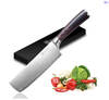 Нож кухонный профессиональный шеф-повара накири тесак для мяса овощей и фруктов17 см