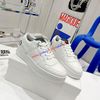 Jimmy Choo Eh P Florent F Sneakers Unisex Calf Leather And Canvas White