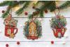 Sweet Christmas Ornaments Cross Stitch Kit-Dimensions