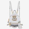 Moschino Brushstroke Teddy Bear Mini Backpack White