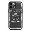 Moschino Stitching Question iPhone Case Black