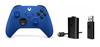 Геймпад Xbox One S / X Shock Blue синий + Аккумулятор + Ресивер