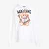 Moschino Frame Teddy Bear Sweatshirt White