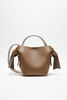 Сумка Misubi mini knotted leather shoulder bag от Acne studios