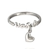 Кольцо "Любовь", серебро 925°