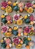 Капкейки с цветочным декором