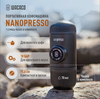 Ручная портативная кофемашина Wacaco Nanopresso для молотого кофе WCCN80, 18 бар, емкость для кофе 80 мл