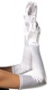 Длинные перчатки (65 см минимум) белого или молочного цаета