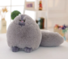 Персидский кот 50 см мягкая игрушка-подушка серый