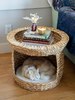 Плетёная  тумба-домик для кошки