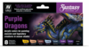 Набор красок Vallejo серии Game Color Set - Purple Dragons 72305 (8 красок по 17 мл)