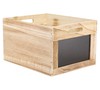 Securit Holzbox mit 2 Kreidetafelflächen