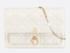 My Dior Daily Chain Pouch Latte Cannage Lambskin