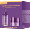 Набор для лица ночной: крем и сыворотка Night Repair Ampoule Time Revolution Missha