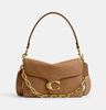 Chain Tabby Shoulder Bag - honey