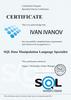 Сертификат Basic knowledge SQL-ex.ru