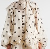 Zimmermann Crush Polka-dot Blouse
