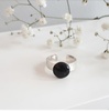 Ring i äkta silver Strandsten