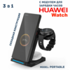 Беспроводная зарядка 3 в 1 для HUAWEI, док станция QI