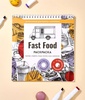 Раскраска Fast Food
