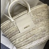 Jacquemus le panier soleil bag (ivory или беж)