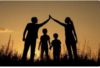 happy big family
