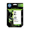 Чернила hp 21 22