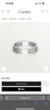 LOVE RING, SMALL MODEL, 8 DIAMONDS