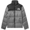 The North Face Grey Silver Puffer Jacket